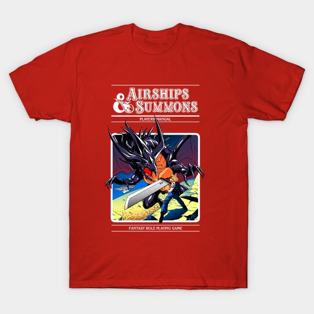 Airships and Summons T-Shirt by CoinboxTees